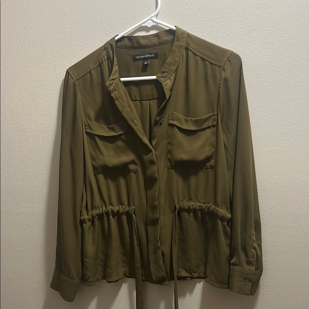 Green Olive Women's Top